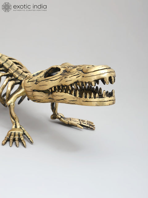 23" Dinosaur Skeleton Decorative Showpiece | Collectible Item