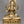 62" Large Four Armed Goddess Lakshmi Seated on Lotus Pedestal | Brass Sculpture