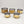 Set of Five Brass Cooking Pots/Bhagona/Patila