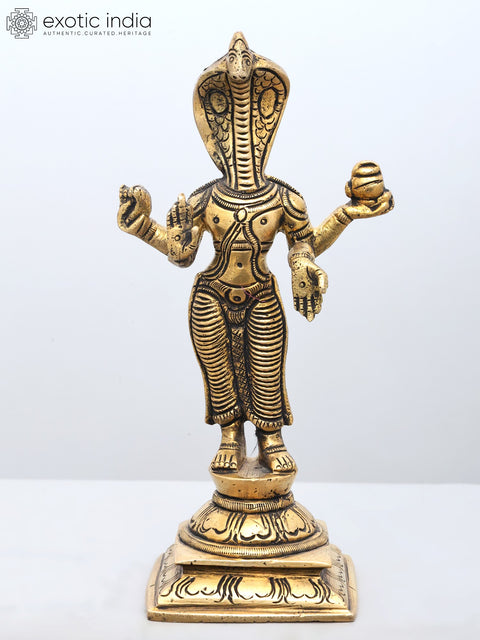 6" Navagraha (Nine Planets) Deities Brass Statues | Handmade | Made in India