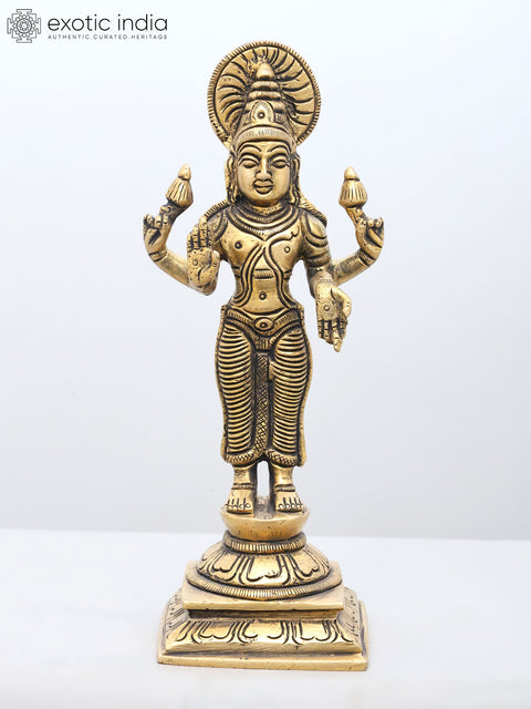 6" Navagraha (Nine Planets) Deities Brass Statues | Handmade | Made in India