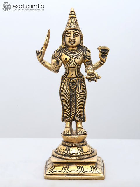 6" Navagraha (Nine Planets) Deities Brass Statues | Handmade | Made in India