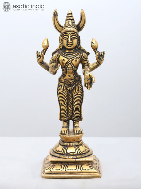 6" Navagraha (Nine Planets) Deities Brass Statues | Handmade | Made in India