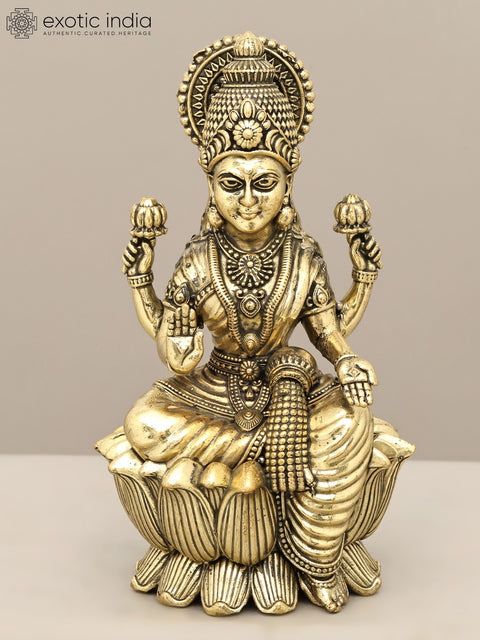 6" Small Superfine Ashtalakshmi Set in Brass