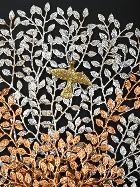 36" Large Size Tree of Life with Perched Birds | Wall Hanging
