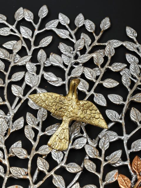 36" Large Size Tree of Life with Perched Birds | Wall Hanging