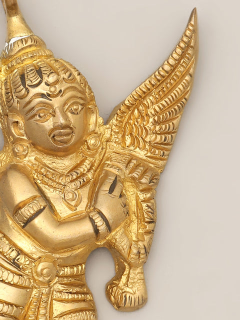 3" Small Brass Gandharva Idol with Hanging Element