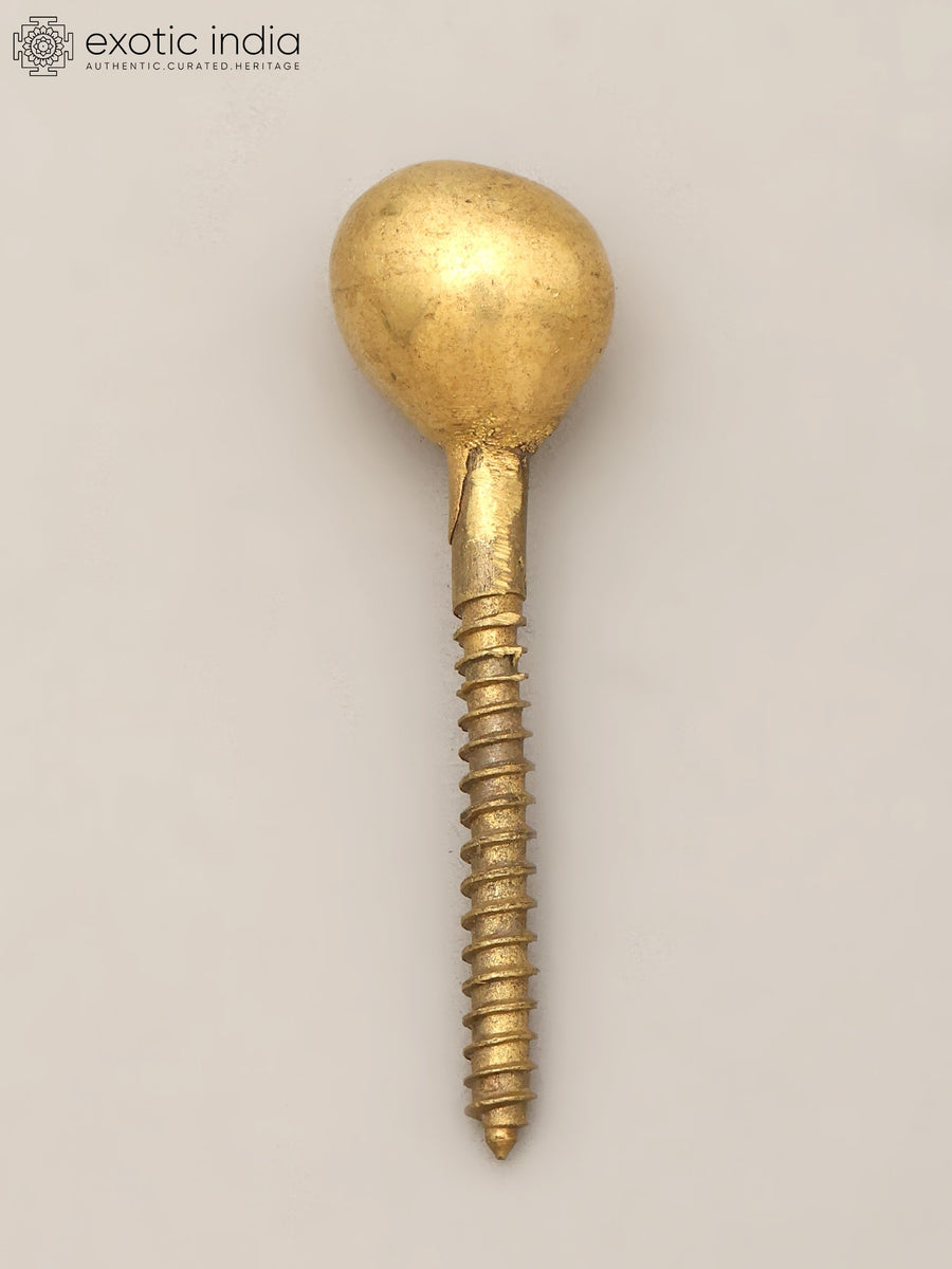 2" Brass Screw with Round Top