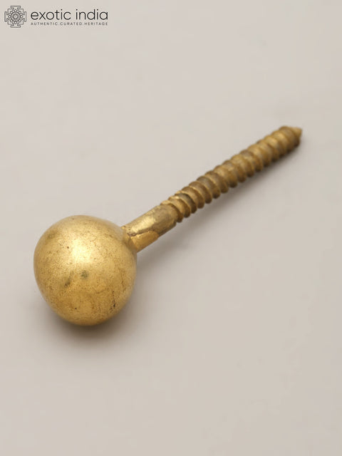 2" Brass Screw with round Top