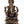 2" Small Lord Ganapati Seated on Lotus with Mushak Vahana | Copper Statue | Made in India