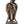 3" Small Goddess Meenakshi Standing on Pedestal - Form of Goddess Parvati | Copper Statue | Made in India