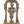3" Small Lord Tirupati Balaji with Garuda Standing on Kirtimukha Arch | Copper Statue | Made in India