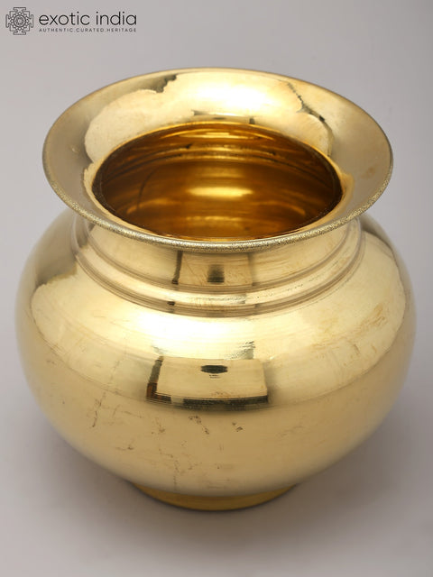 5" Brass Puja Kalash