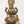 Small Goddess Dhanalakshmi Idol on Lotus - Goddess of Wealth | Copper Statue | Made in India