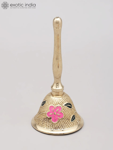 10" Brass Puja Thali Set | Set of 6 Items