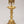 12" Five Wicks Chakra Lamp in Brass
