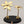 10" Designer Golden Flower Duo Showpiece | Premium Artistic Home Accent