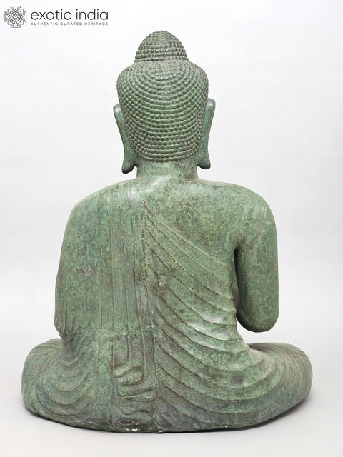 29" Lord Buddha in Teaching Mudra | Brass Statue