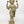 27" Standing Goddess Lakshmi with Wealth Pot | Brass Statue