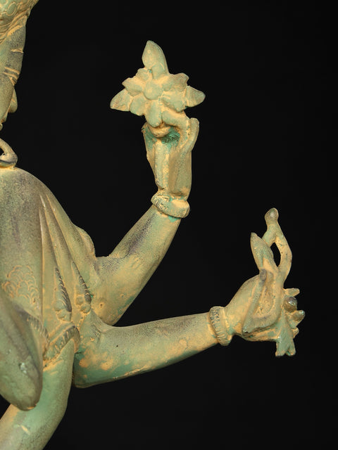 24" Eleven Headed Avalokiteshvara | Brass Statue