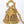 8" Brass Lakshmi Ganesha Saraswati Hanging Bell