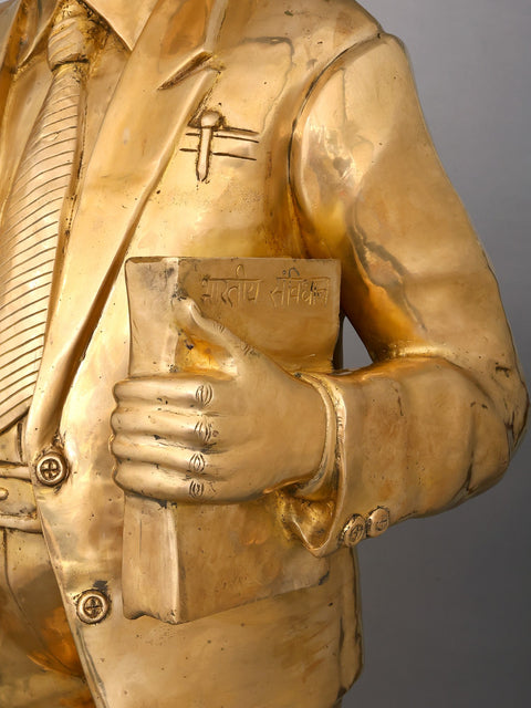 78" Huge Baba Saheb Dr. Bhimrao Ambedkar - The Father of The Indian Constitution | Brass Statue
