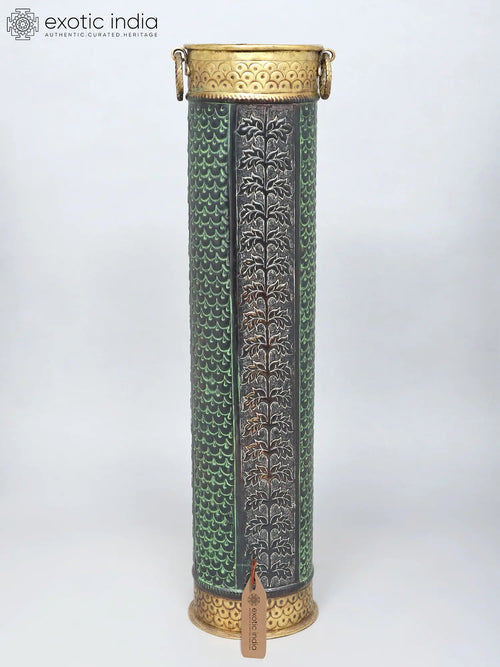Designer Brass Planter for Home Decor