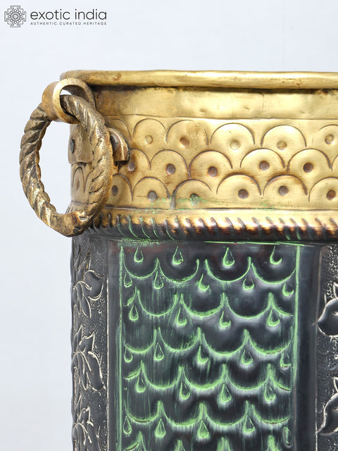 Designer Brass Planter