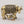 3" Small Brass Superfine Cow and Calf