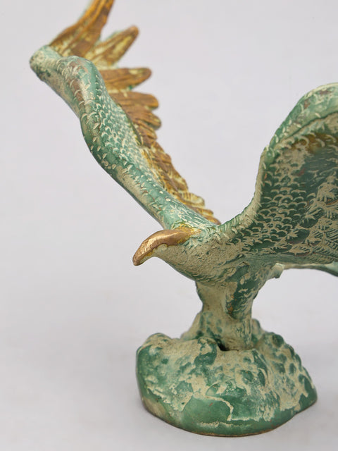 8" Brass Eagle Showpiece | Table Decor