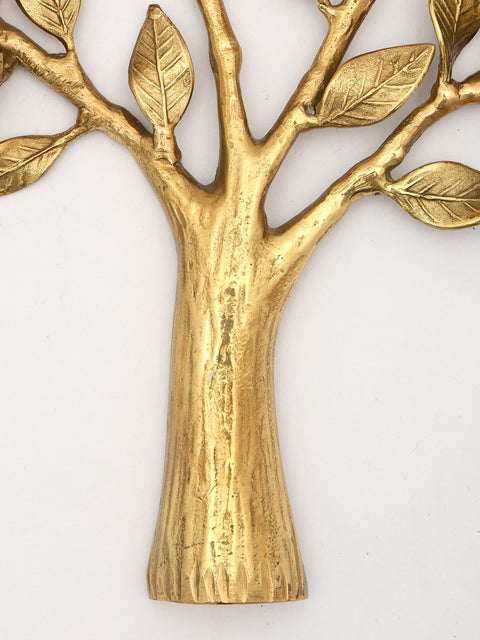 12" Decorative Brass Tree of Life | Wall Hanging