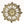 4" Small Superfine Wall Hanging Konark Chakra in Brass