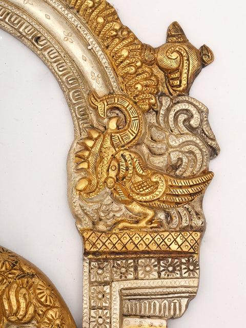 24" Tirupati Balaji (Venkateshvara) Wall Hanging | Brass Statue