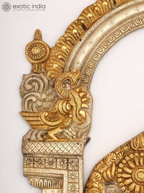 24" Tirupati Balaji (Venkateshvara) Wall Hanging | Brass Statue