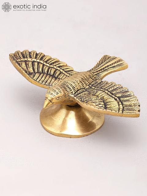 6" Small Bird Figurine | Brass Statue | Home Decor