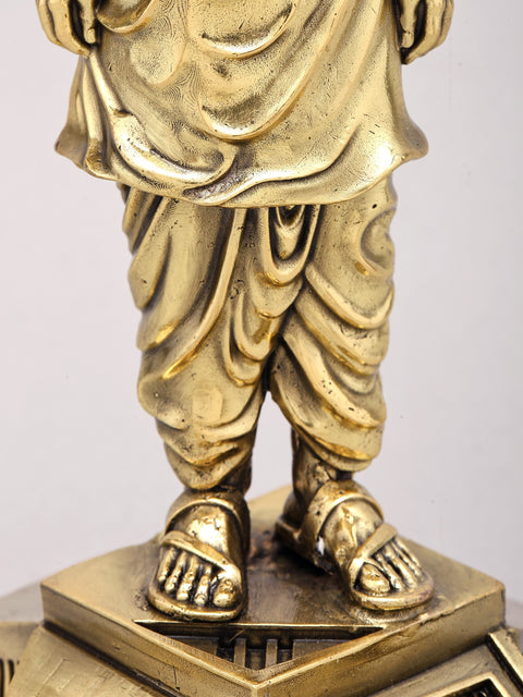 9" Superfine Statue of Unity | Sardar Vallabhbhai Patel Brass Sculpture