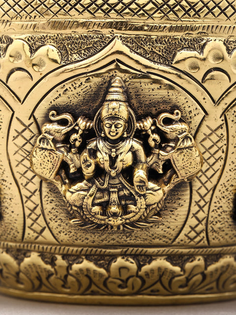 5" Brass Superfine Ashtalakshmi Kalash