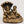 Small Shesha-Shayi Lord Vishnu with Goddess Lakshmi | Copper Statue