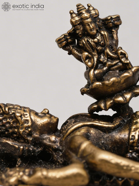 Small Ranganatha Swamy (Lord Vishnu) | Copper Idol