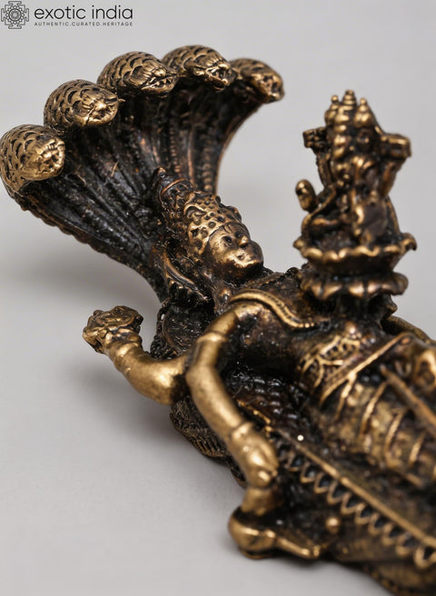 Small Ranganatha Swamy (Lord Vishnu) | Copper Idol