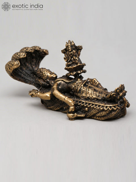 Small Ranganatha Swamy (Lord Vishnu) | Copper Idol