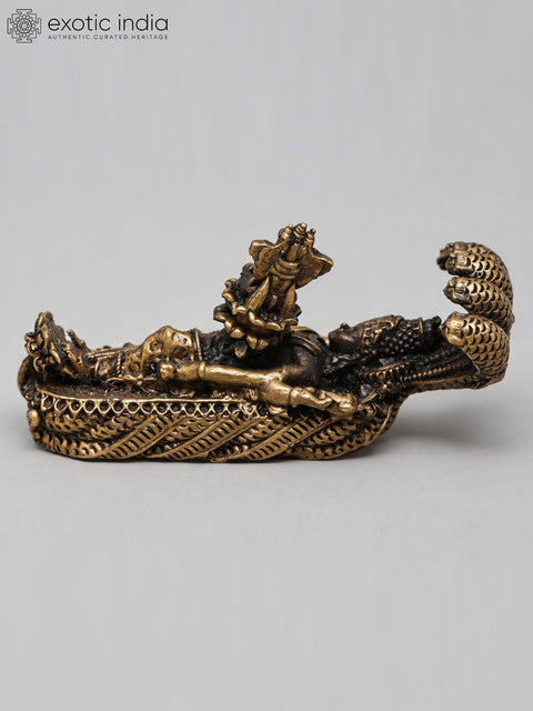 Small Ranganatha Swamy (Lord Vishnu) | Copper Idol