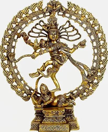16" Nataraja Brass Statue Handmade