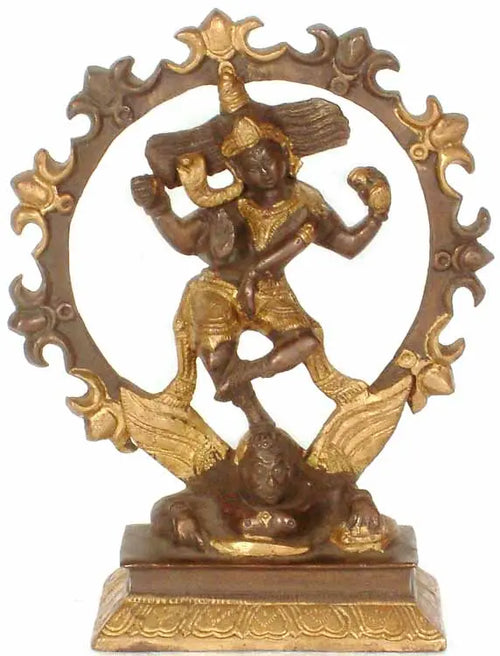 7" Shiva Nataraja Handmade Brass Statue