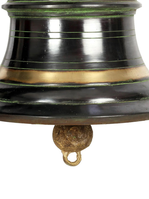 20" Large Size Auspicious Ganesha-Bell In Brass | Handmade | Made In India