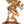 24" Dancing Ganesha Brass Figurine | Handmade | Made in India