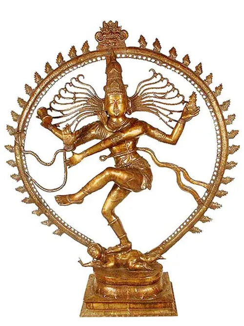 72" Large Nataraja Dancing Brass Statue Handmade