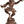 8" Dancing and Fluting Krishna In Brass | Handmade | Made In India