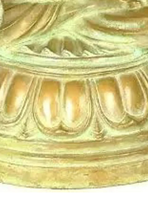 Tibetan Buddhist Deity- Medicine Buddha In Brass | Handmade | Made In India