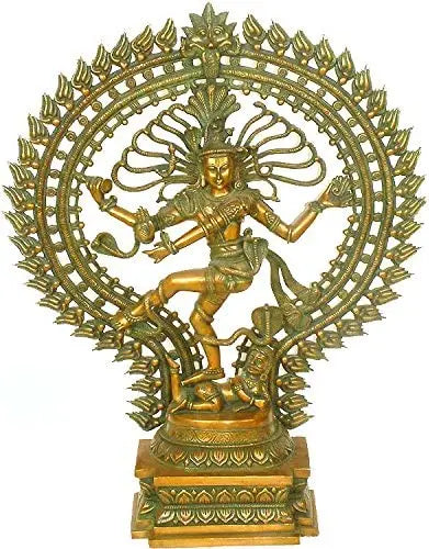 28" Nataraja Handmade Brass Statue for Pooja